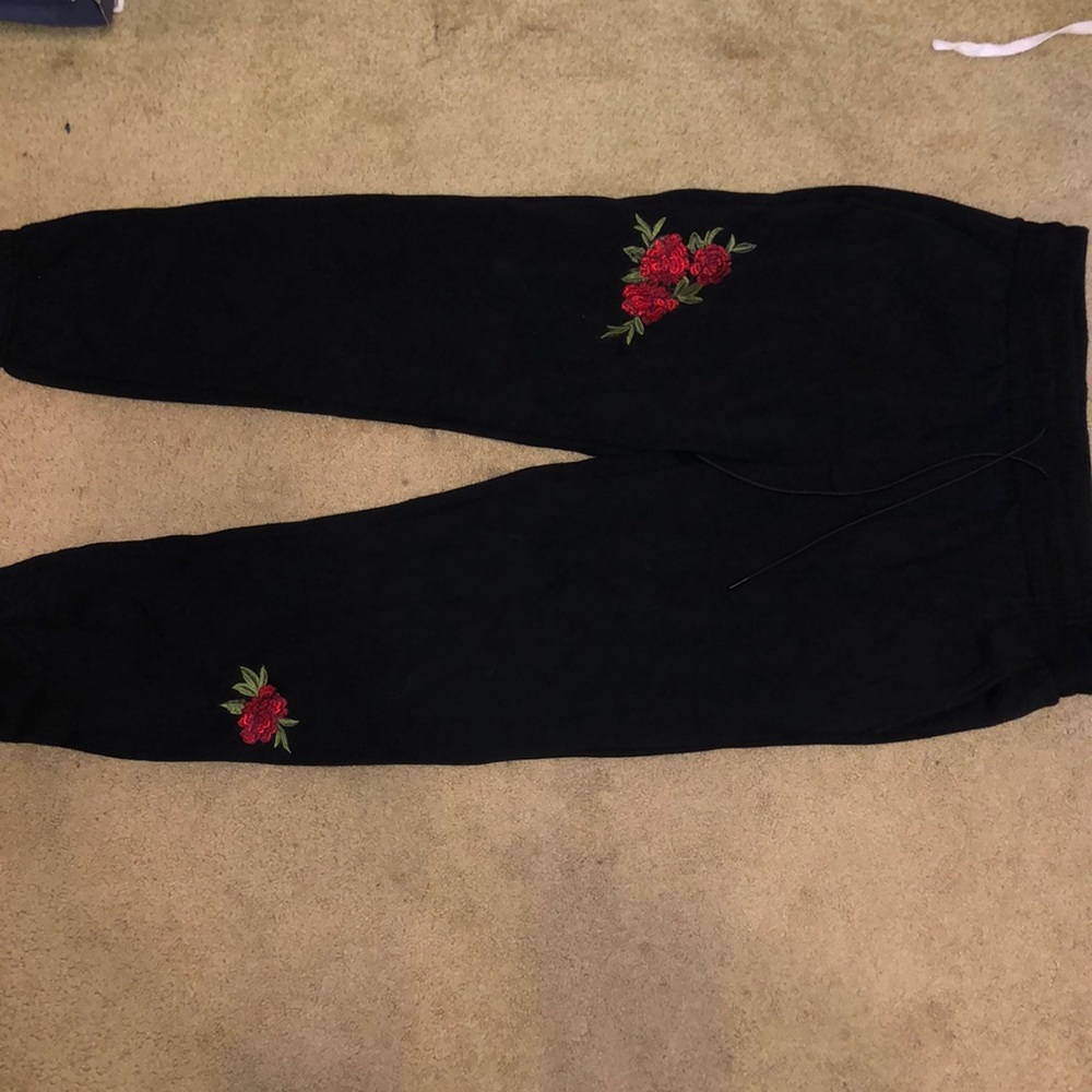 Black sweatpants